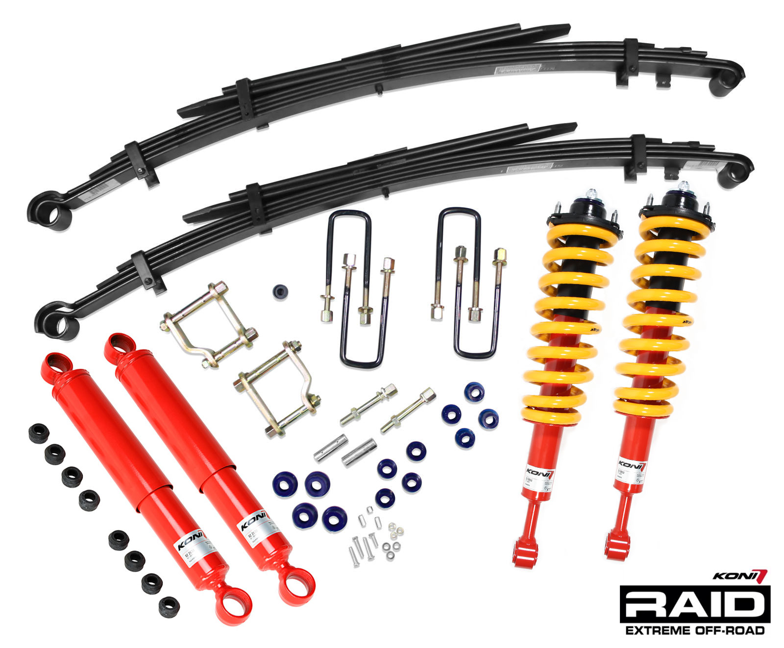 HILUX N80 - KONI RAID 50MM LIFT KIT | Hakon Suspension - Melbourne