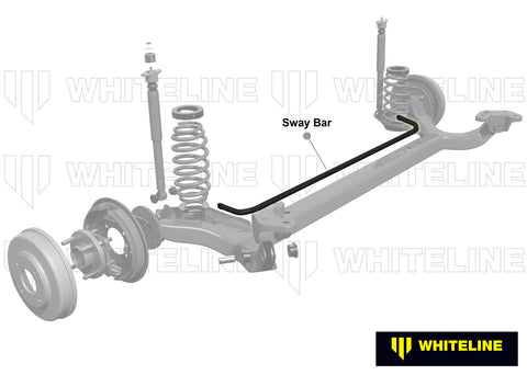 Rear Sway Bar - 22mm 4 Point Adjustable