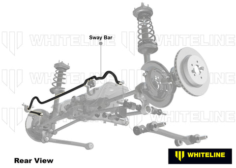 Rear Sway Bar - 18mm 4 Point Adjustable