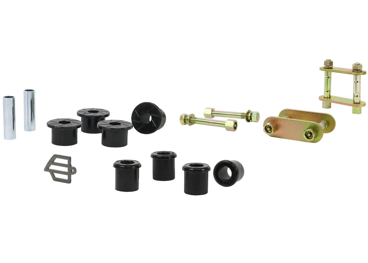 Rear Greasable Shackle and Bush Kit