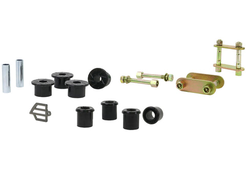 Rear Greasable Shackle and Bush Kit