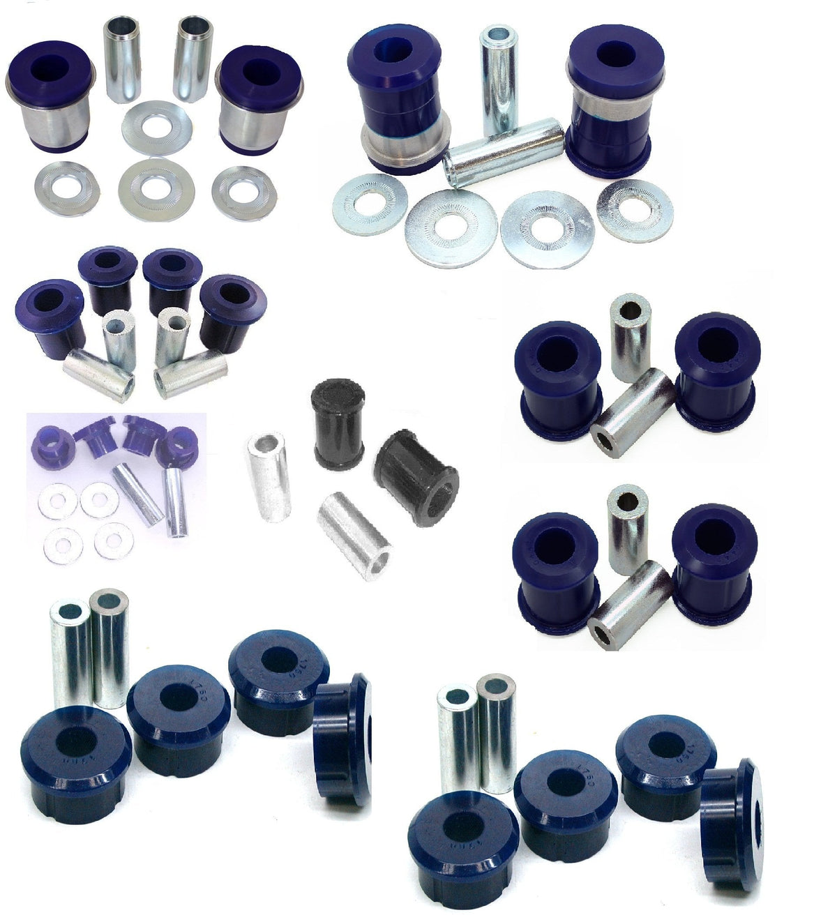 Front and Rear Suspension Bush Kit - Offset